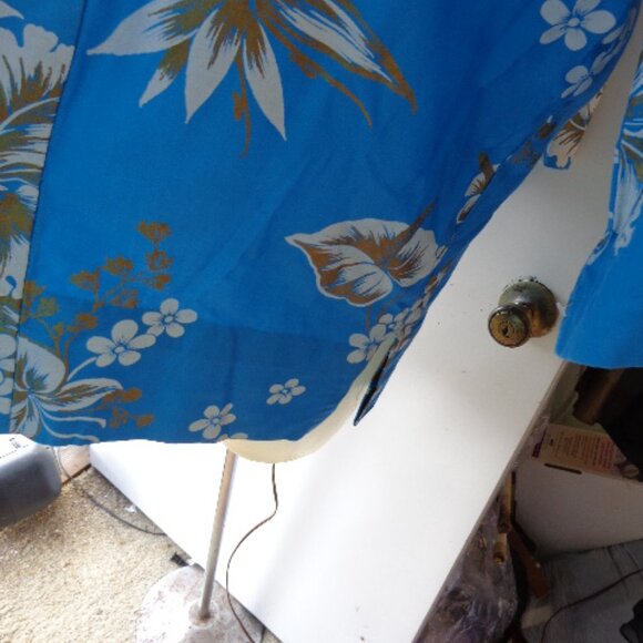 NOS Vtg Hawaiian 60s Paradise Hawaii Smocked Romper Robe Beach Summer Set As Is - Picture 16 of 16